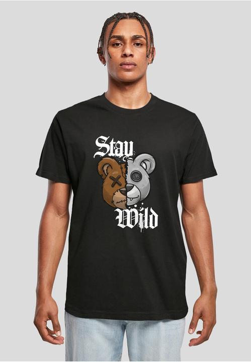 Produktbild Mister Tee Stay Wild Tee - 119335 (M)