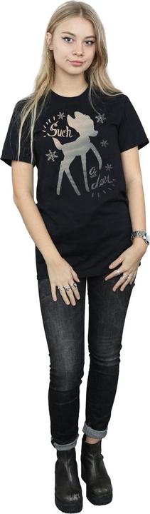 Immagine prodotto Disney Bambi Winter Deer Maglietta Ampia Donna (XXL)