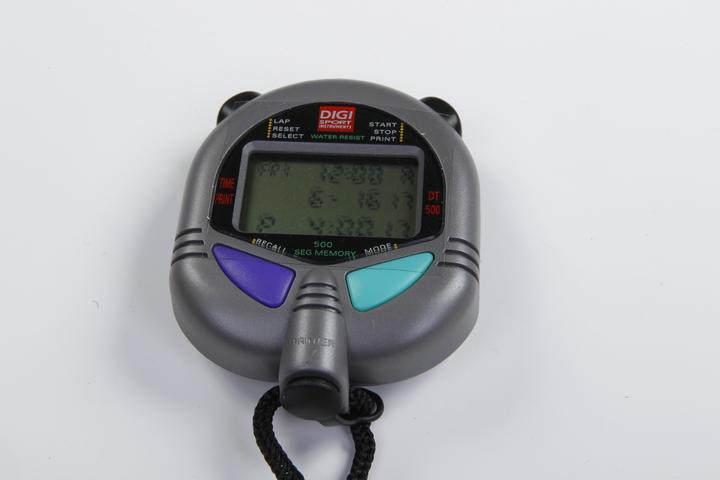 Immagine prodotto Digi Sport Cronometro DIGI PC-110/111, grigio, 7,1 cm, 500 posizioni di memoria, 6 cm
