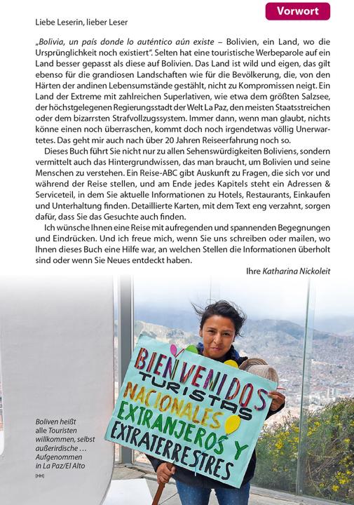 Immagine prodotto Reiseführer Bolivien (Tedesco, Katharina Nickoleit, 2024)