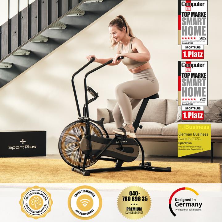 Actual product image Sportplus Air bike