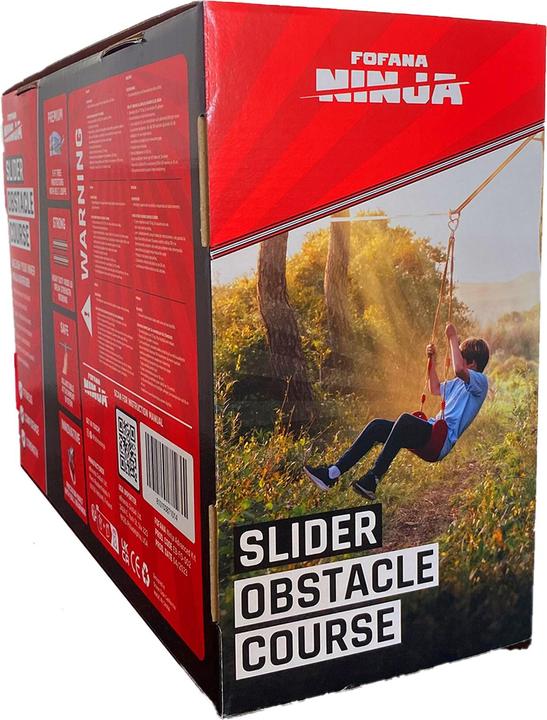 Image du produit Fofana Ninja Warrior Obstacle Course - 45 pièces (20 m)