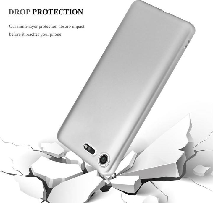 Immagine prodotto Cadorabo Custodia TPU Matt Metallic (Sony Xperia XZ Premium)