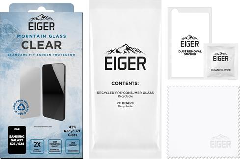Produktbild Eiger Mountain Glass Clear (1 Stück, Samsung Galaxy S25)