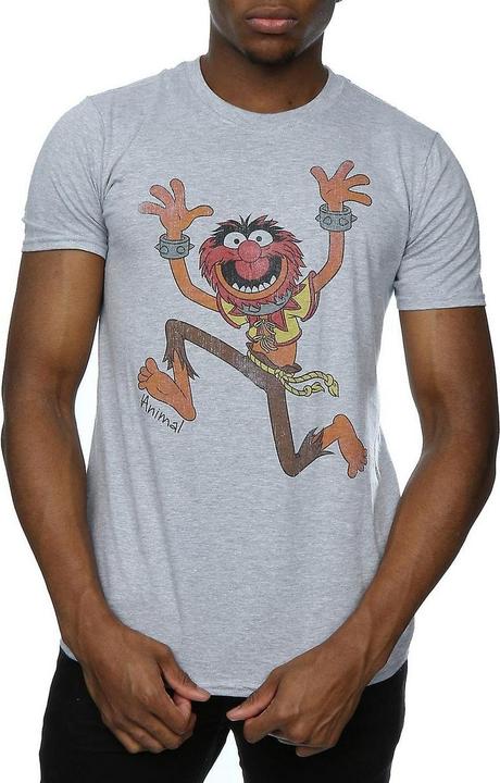 Actual product image Gildan Mens Classic Animal Heather T-Shirt (3XL)