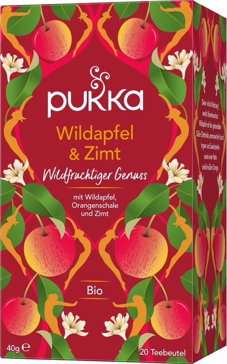 Image du produit Pukka Thé pomme sauvage cannelle et cannelle (40 g)