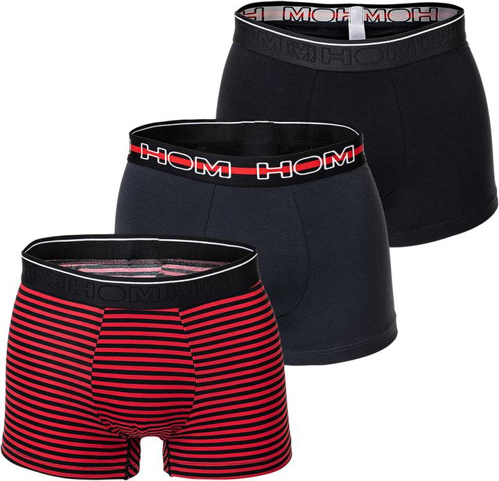 Immagine prodotto HOM Boxer Casual Comfort Fit Matt (S, confezione da 3)