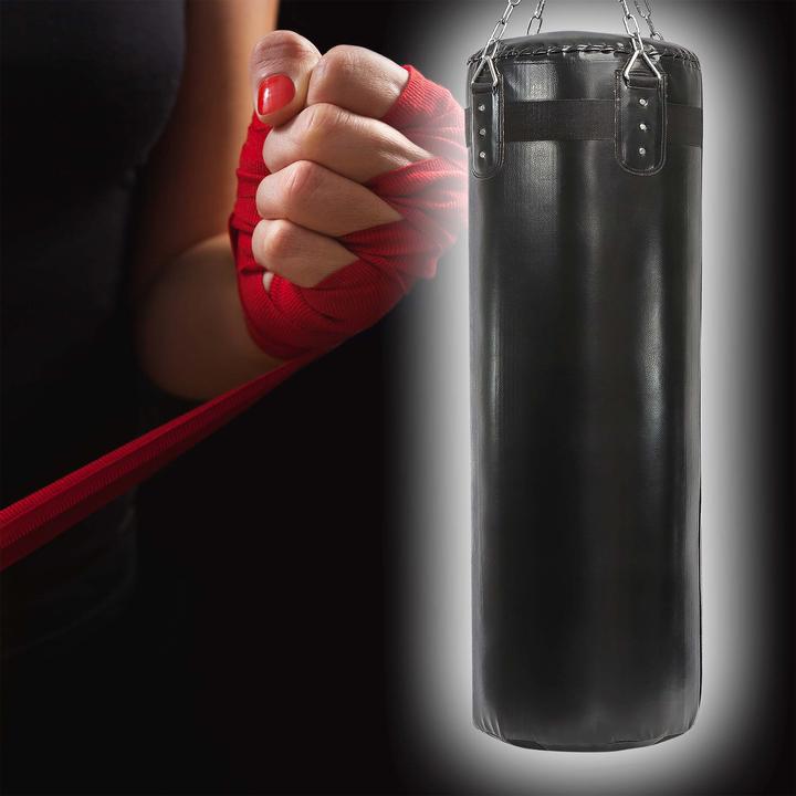 Produktbild Wiltec LUXTRI Boxsack 105 cm 16 kg gefüllt Box Sack Füllung Boxsäcke Zuhause hängend (105 cm, 16 kg)