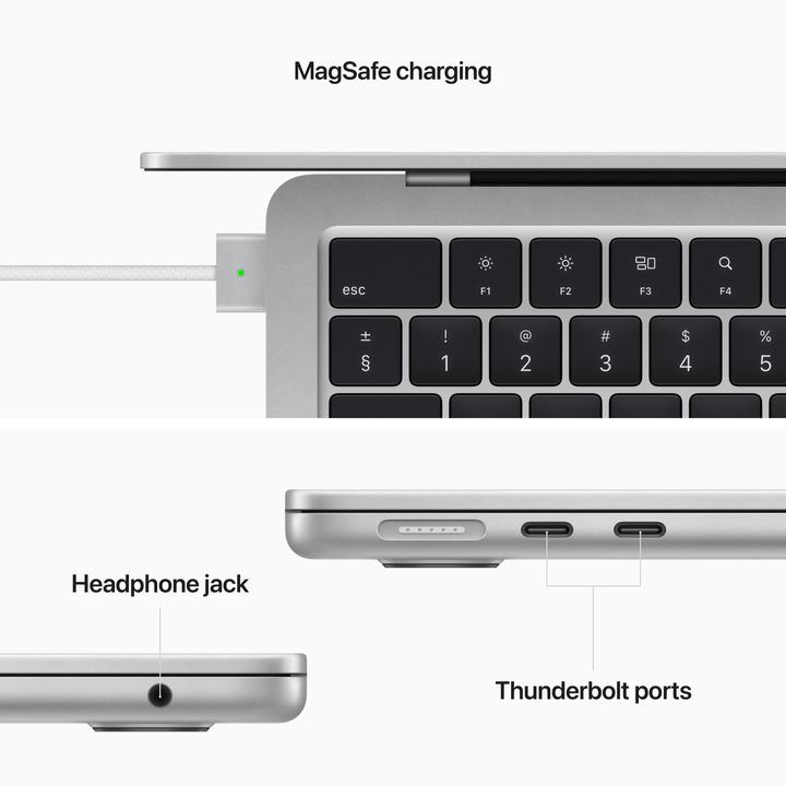 Produktbild Apple MacBook Air – 2022 (13.60", M2, 8 GB, 256 GB, DE)
