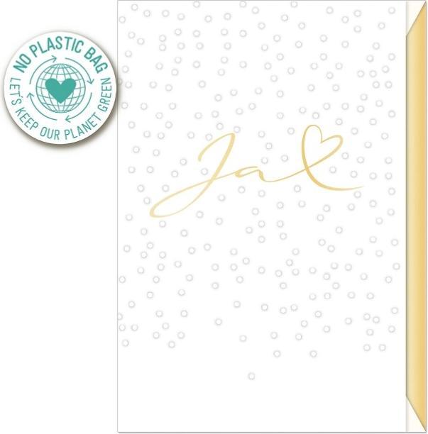 Actual product image Artebene Greeting card wedding yes heart from (1 pcs.)
