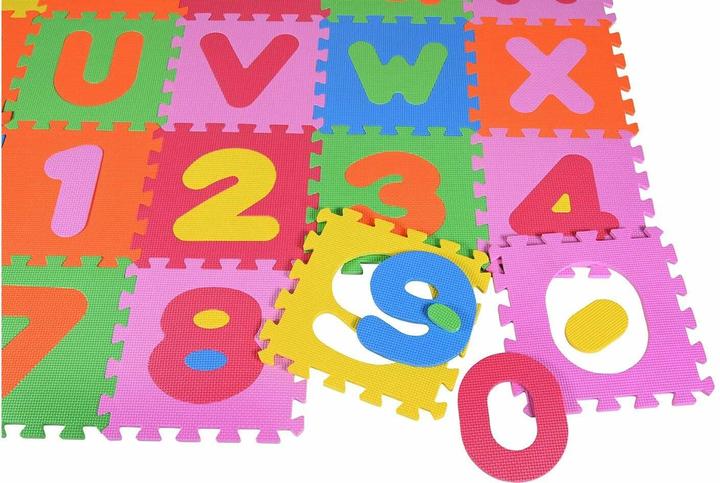 Image du produit Knorrtoys Puzzlematte - "Alphabet + Zahlen" /36-tlg./30cm (30 x 30 cm)