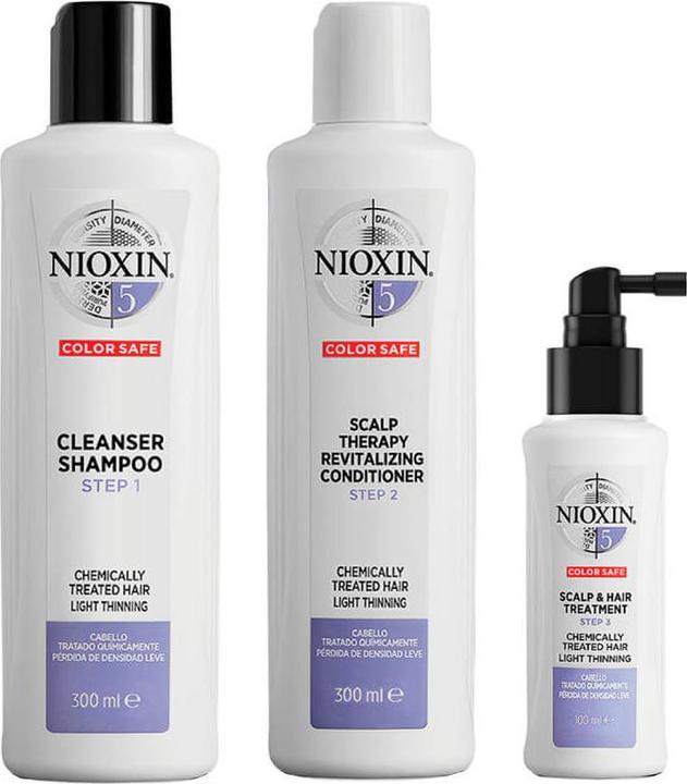Produktbild Nioxin Starter Set 5, 2x/1x50ml (350 ml, Flüssiges Shampoo)