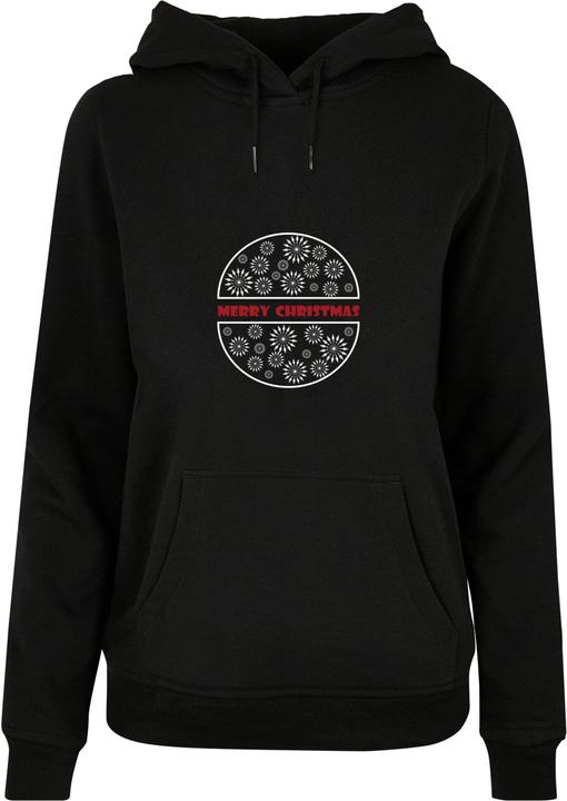 Produktbild Merchcode Ladies Merry Christmas Basic Hoody - 117129 (S)