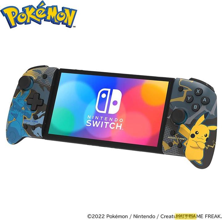 Actual product image HORI Split Pad Pro - Pikachu + Lucario (Switch OLED, Switch)