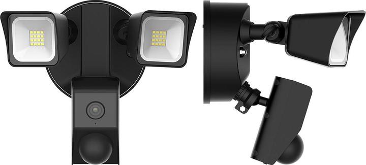 Actual product image VisorTech Set of 2 2K camera, 2 LED spotlights (2304 x 1296 Pixels)