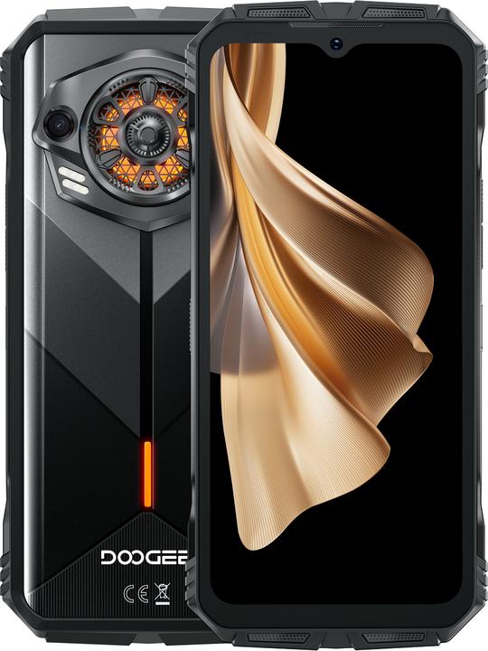 Doogee S Punk (NFC - 6.58" - 256 GB, 6 GB RAM - 10.800 mAh) Schwarz (256 GB, Schwarz, 6.58", 50 Mpx)