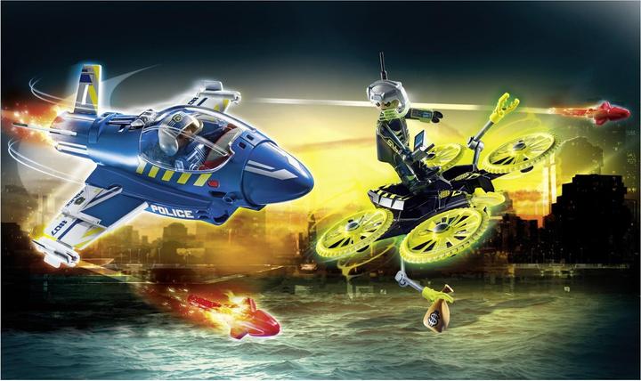 Produktbild Playmobil Polizei- Jet: Drohnen - Verfolgung (70780, Playmobil City Action)