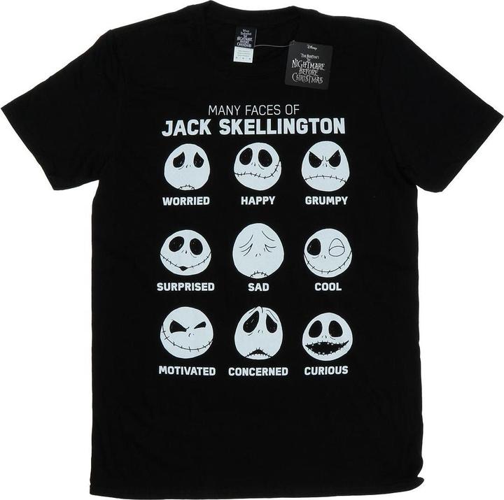 Produktbild Disney Nightmare Before Christmas Many Faces Of Jack TShirt (XXL)