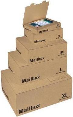 Produktbild Colompac Versandkarton Mailbox Typbezeichnung: M Innenmasse: 32,5 x 10,5 x 24 cm (B x H x (11 x 25.5 cm, 32.5 x 24 x 10.5 cm, 1 x)