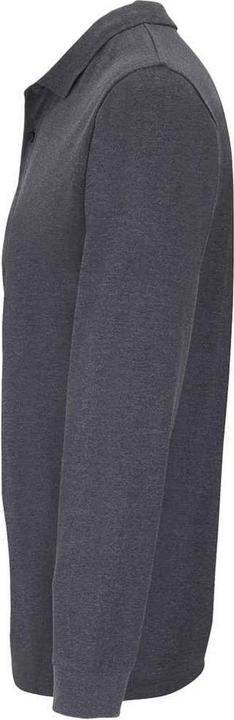 Image du produit Sols Polo à manches longues Planet Marl Pique unisexe adulte (4XL)