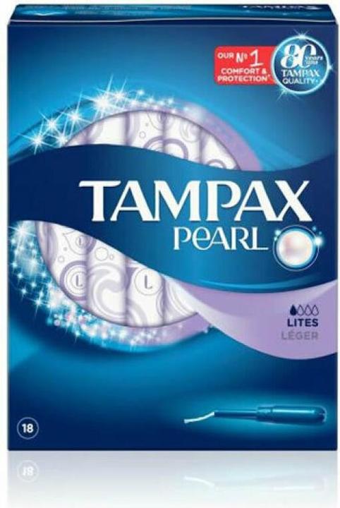 Image du produit Tampax Pearl Lites Leger 18 pièces (18 x)