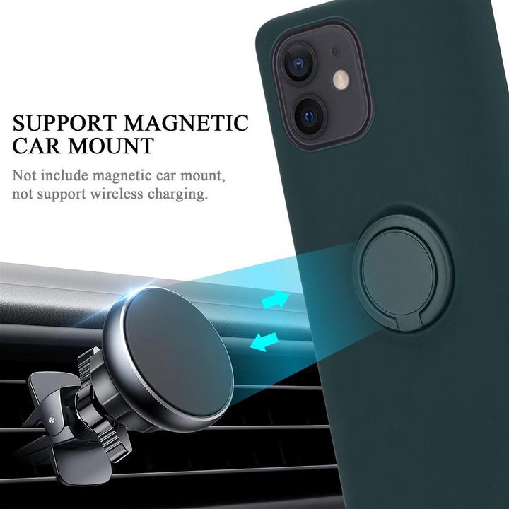 Produktbild Cadorabo TPU Liquid Ring Silicone Case Hülle (Apple iPhone 12 mini)