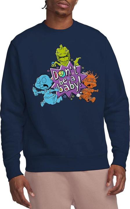 Actual product image Rugrats Unisex Adult Babies Run For The Hills Sweatshirt (XL)
