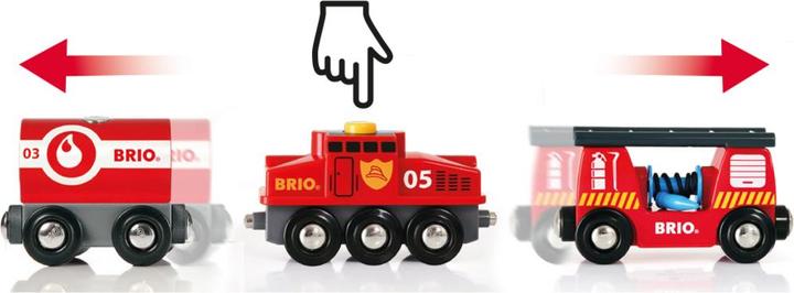 Actual product image Brio Fire brigade fire brigade
