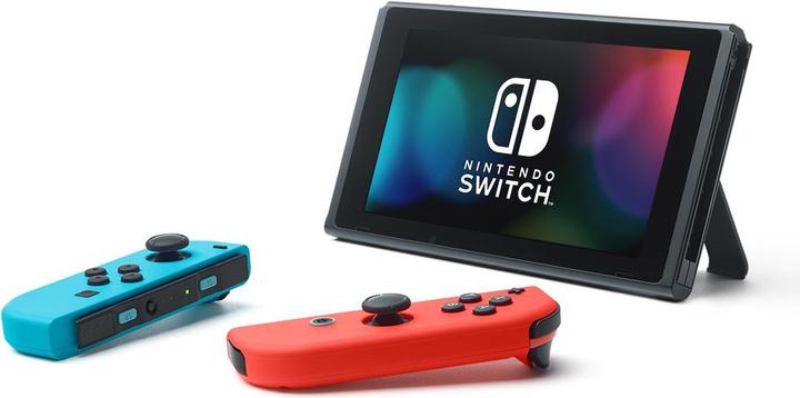 Actual product image Nintendo Switch – Neon red / Neon blue