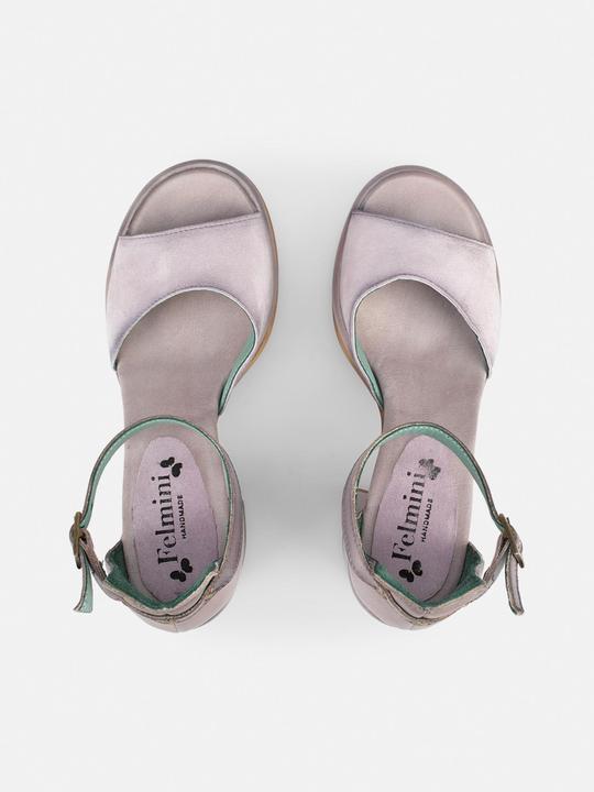 Image du produit Felmini Stefanny D797, une sandale à talon qui combine sans effort les textures pour une déclaration chic. (41)