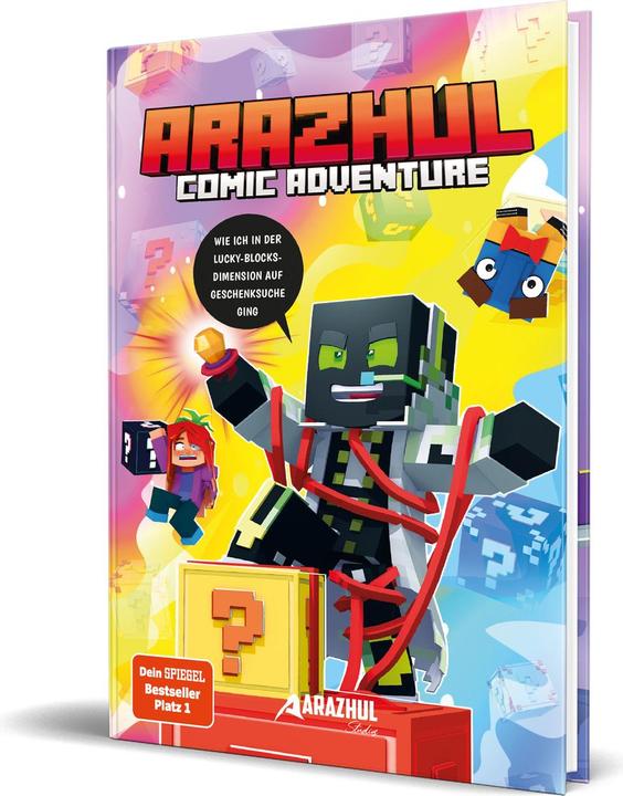 Produktbild Wie ich in der Lucky-Blocks-Dimension auf Geschenksuche ging (Deutsch, Patrick Wirbeleit, Arazhul, Roman Fink, 2022)