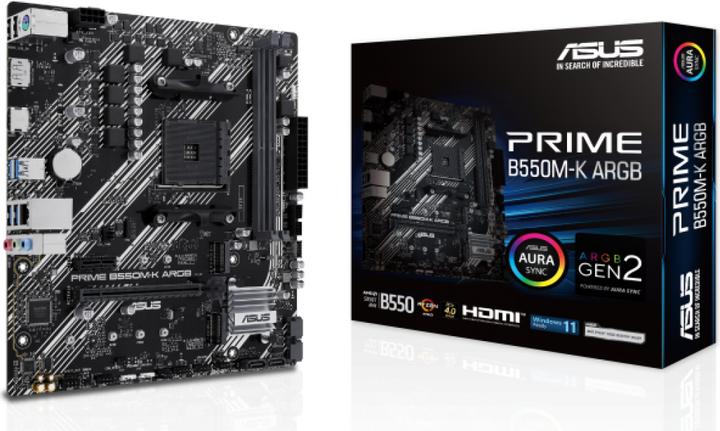 Immagine prodotto ASUS B550M-K (AM4, AMD B550, mATX)