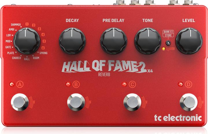 Image du produit TC Electronic Hall of Fame 2 X4 Reverb - Effet guitare (Guitare)