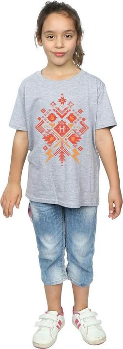 Image du produit - T-shirt CHRISTMAS FAIR ISLE - Fille (152, 158)