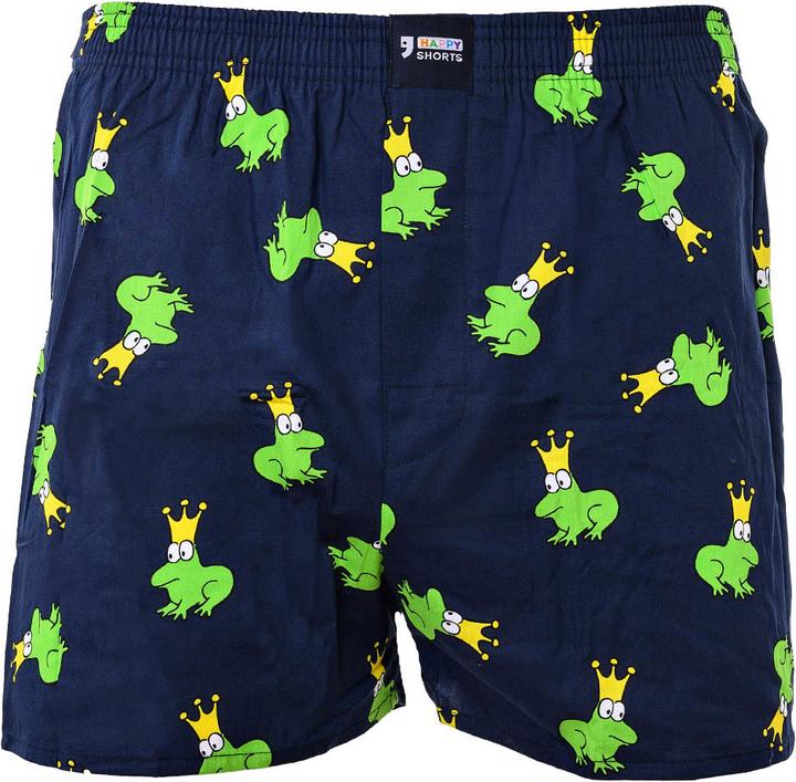 Actual product image Happy shorts Woven Boxer Shorts Casual Comfort Fit (M, Single pack)