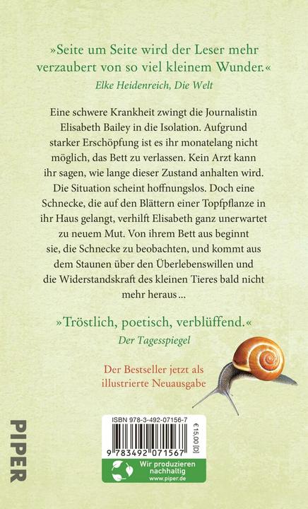 Produktbild Das Geräusch einer Schnecke beim Essen (Deutsch, Elisabeth Tova Bailey, Kathy Bray, Kathrin Razum, 2023)
