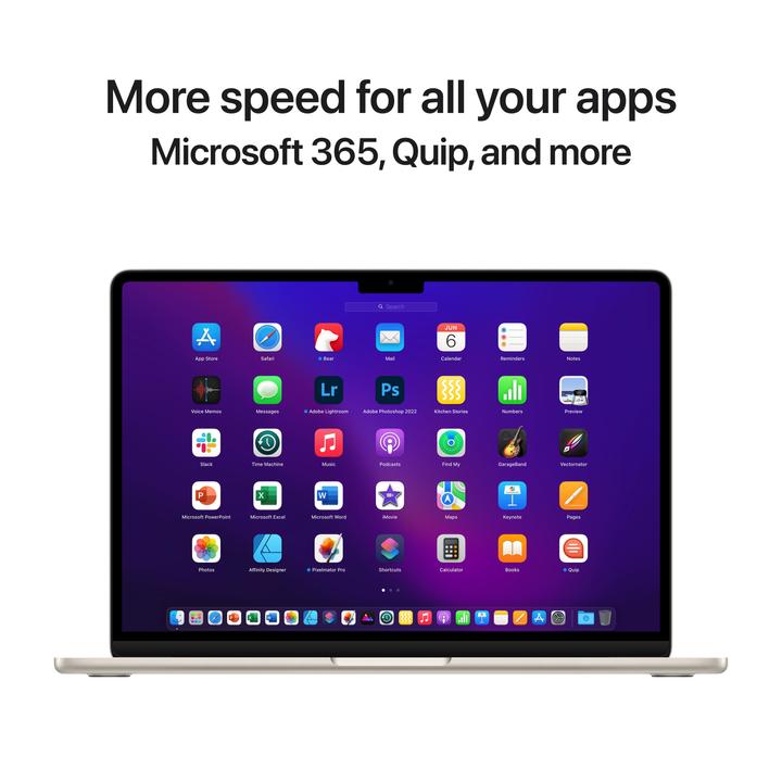 Actual product image Apple MacBook Air – 2022 (13.60", M2, 8 GB, 256 GB, CH)
