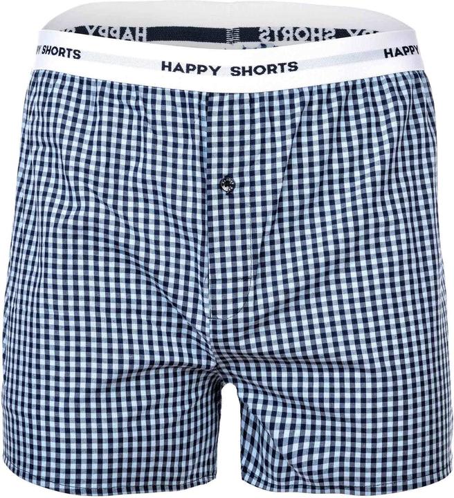 Actual product image Happy shorts Woven Boxer Shorts Casual Comfort Fit (L, pack of 3)