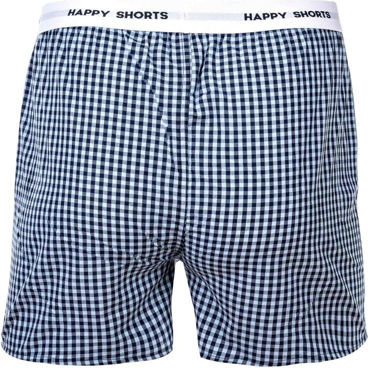 Actual product image Happy shorts Woven Boxer Shorts Casual Comfort Fit (L, pack of 3)