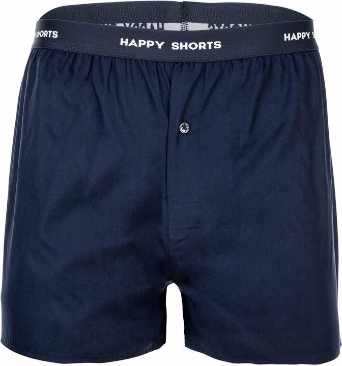 Actual product image Happy shorts Woven Boxer Shorts Casual Comfort Fit (L, pack of 3)