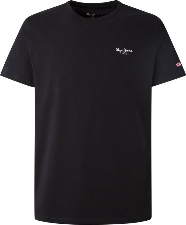 Pepe Jeans Original Basic T-Shirt Short Sleeve Black (XXL)