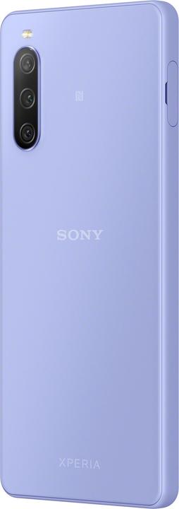 Actual product image Sony Xperia 10 IV (128 GB, Lavender, 6", SIM + eSIM, 12 Mpx, 5G)