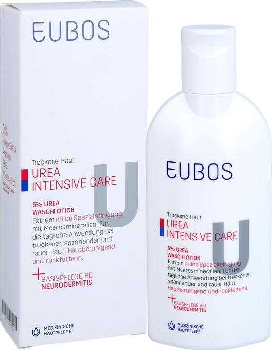 Immagine prodotto Eubos Pelle secca UREA 5% Lozione Lavante, 200 ml Lozione (200 ml)