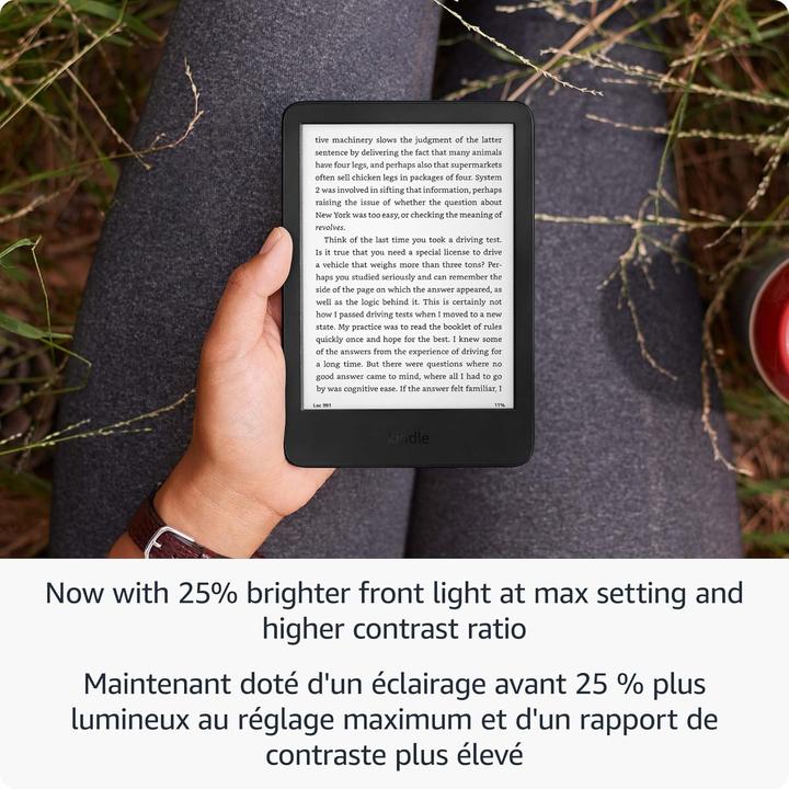 Produktbild Amazon Kindle black w/o ads (6", 16 GB, Schwarz)