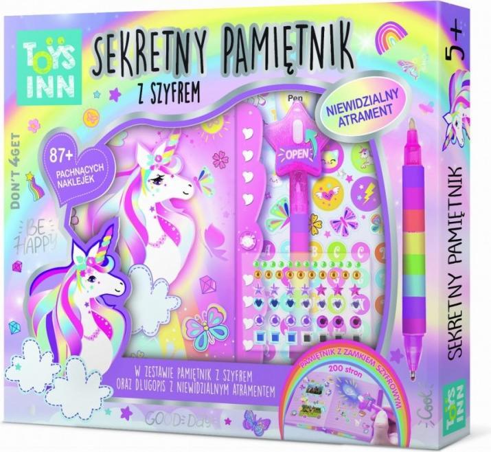 Produktbild Stnux Pamiętnik Secret Message Vienaragis