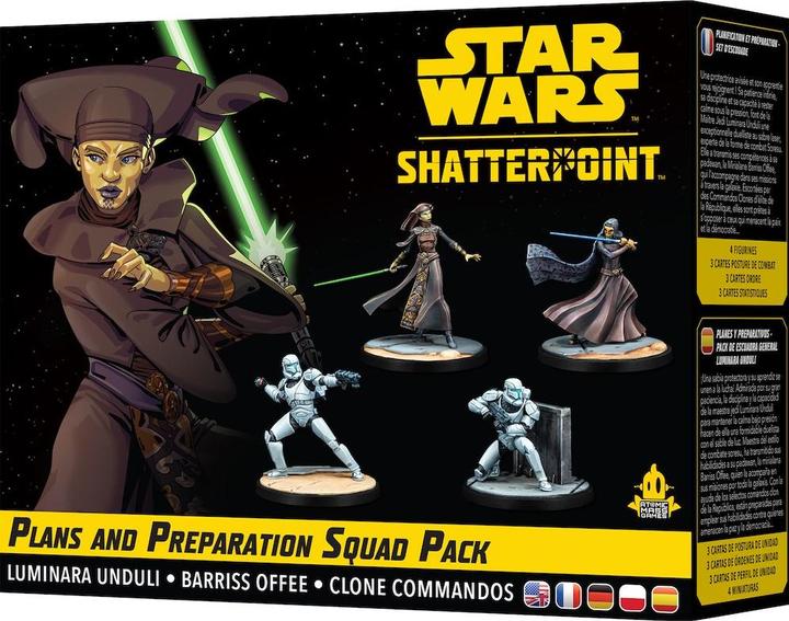 Produktbild Atomic Mass Games Star Wars: Shatterpoint - Plans and Preparation Squad Pack (Planung und Vorbereitung) (Deutsch)