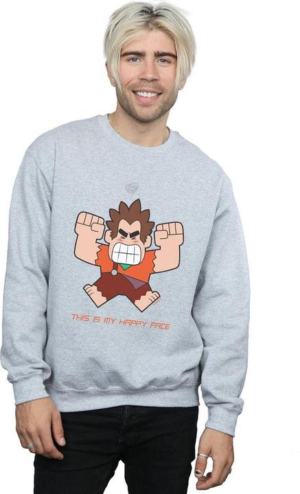 Produktbild Disney Wreck It Ralph Happy Face Sweatshirt (L)