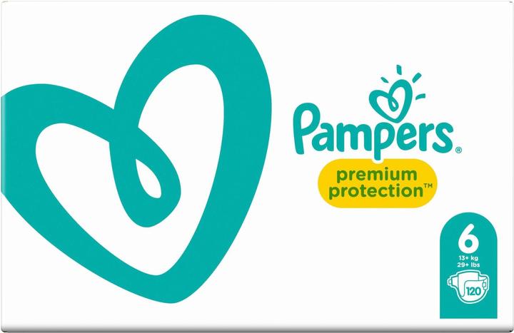 Image du produit Pampers Protection premium (Taille 6, Pack mensuel, 120 pièce(s))