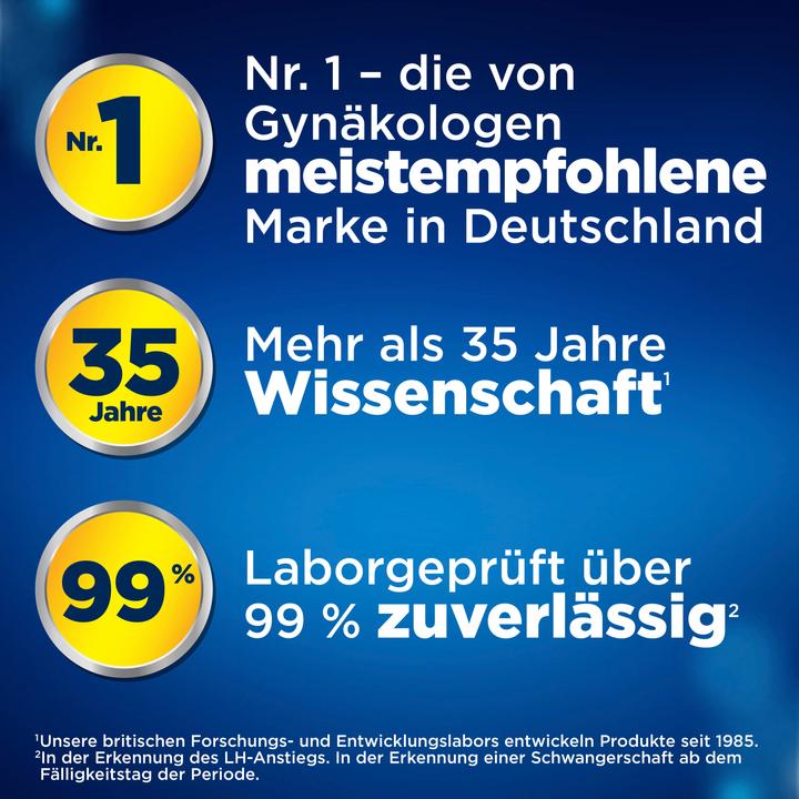Etichetta energetica Clearblue Ultra Früh (2 x)