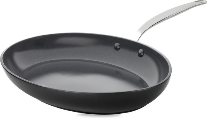 Greenpan Barcelona Vispan met keramische antikleeflaag 33cm (33 cm, Frying pan, Aluminium)